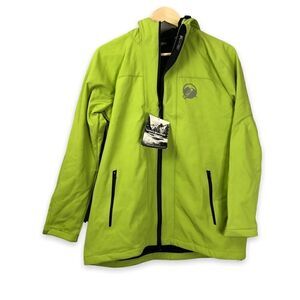 Klymit Womens Green Softshell Jacket Coat